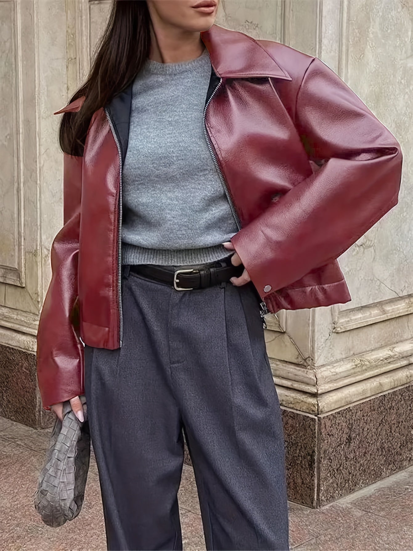 Saffron™ Casual Retro Motorcycle Jacket