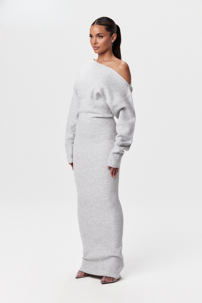 Sienna™ | Off-Shoulder Knit Dress