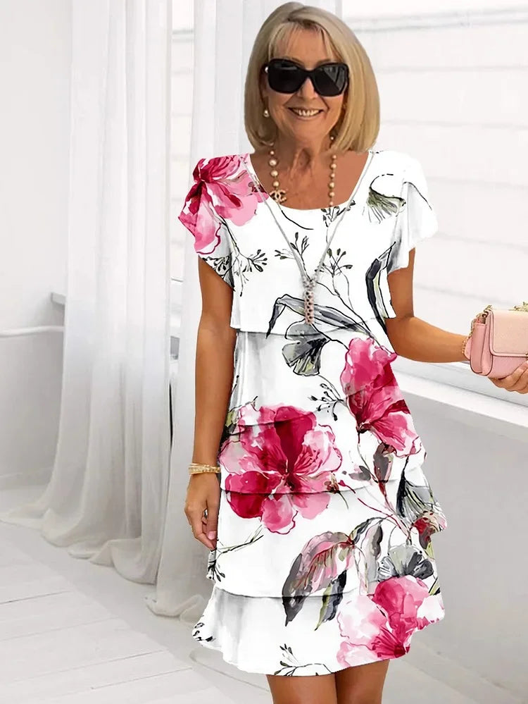 MARVELLE™ - Bloom Ruffle Dress