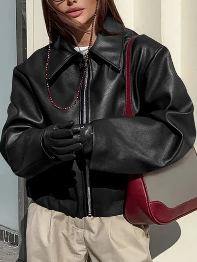 Saffron™ Casual Retro Motorcycle Jacket
