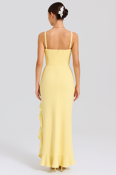 Bella™ | Ruffled Sequin Corset Dress
