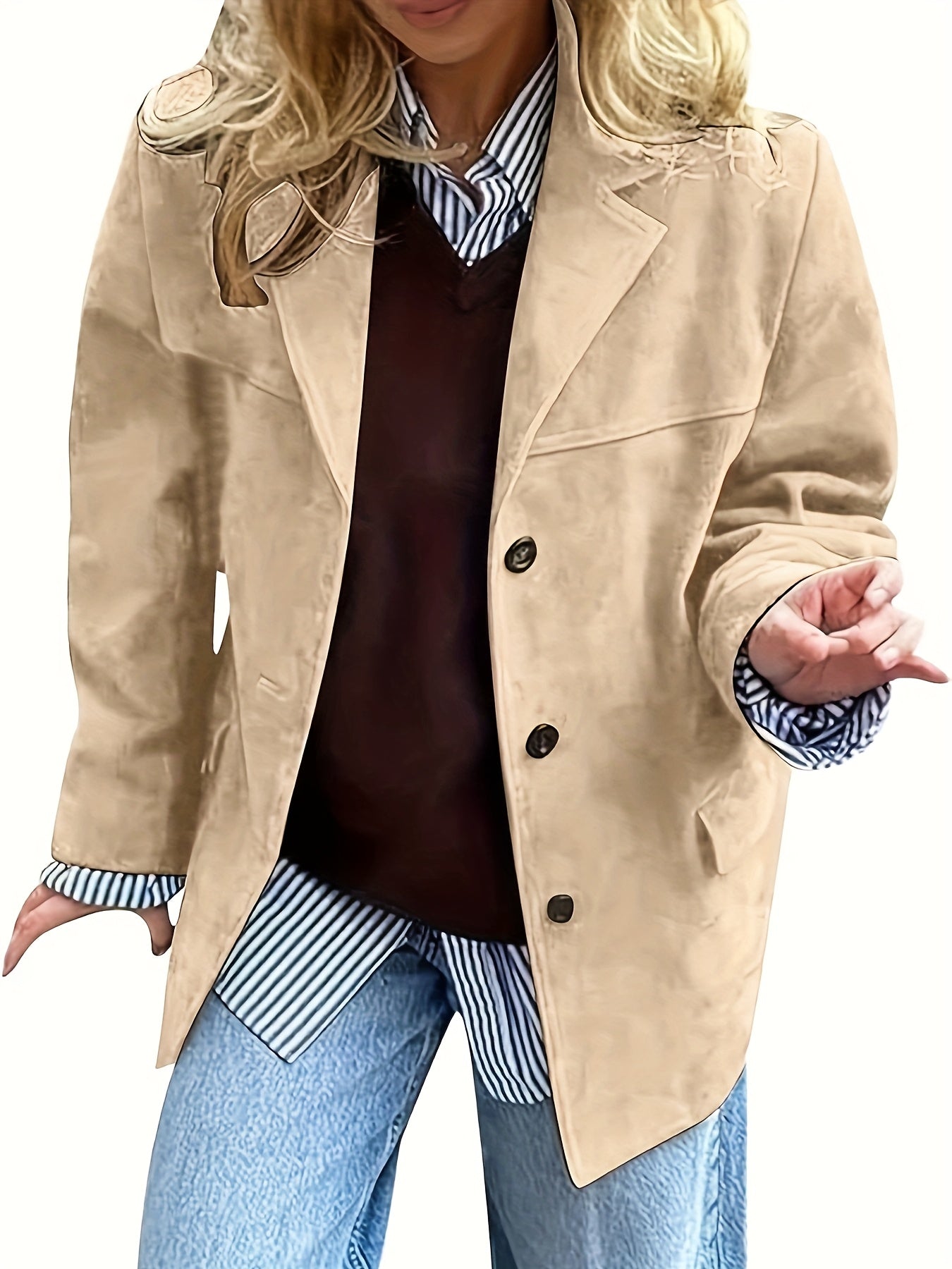 Saffron™ - Elegant Notch Lapel