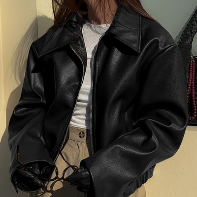 Saffron™ Casual Retro Motorcycle Jacket
