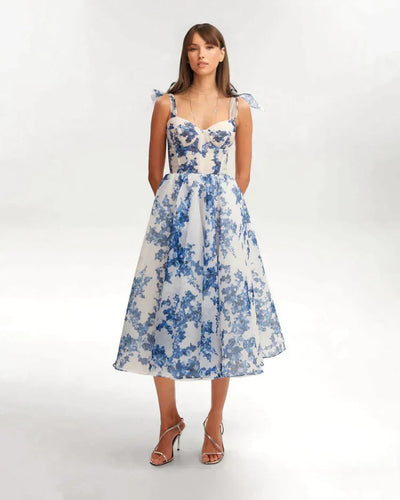 Aurora™ | Enchanted Blue Floral Dress
