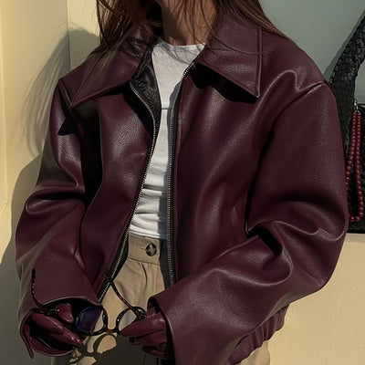 Saffron™ Casual Retro Motorcycle Jacket
